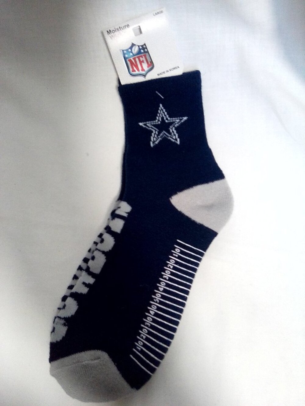 NFL Dallas Cowboys socks Large NWT